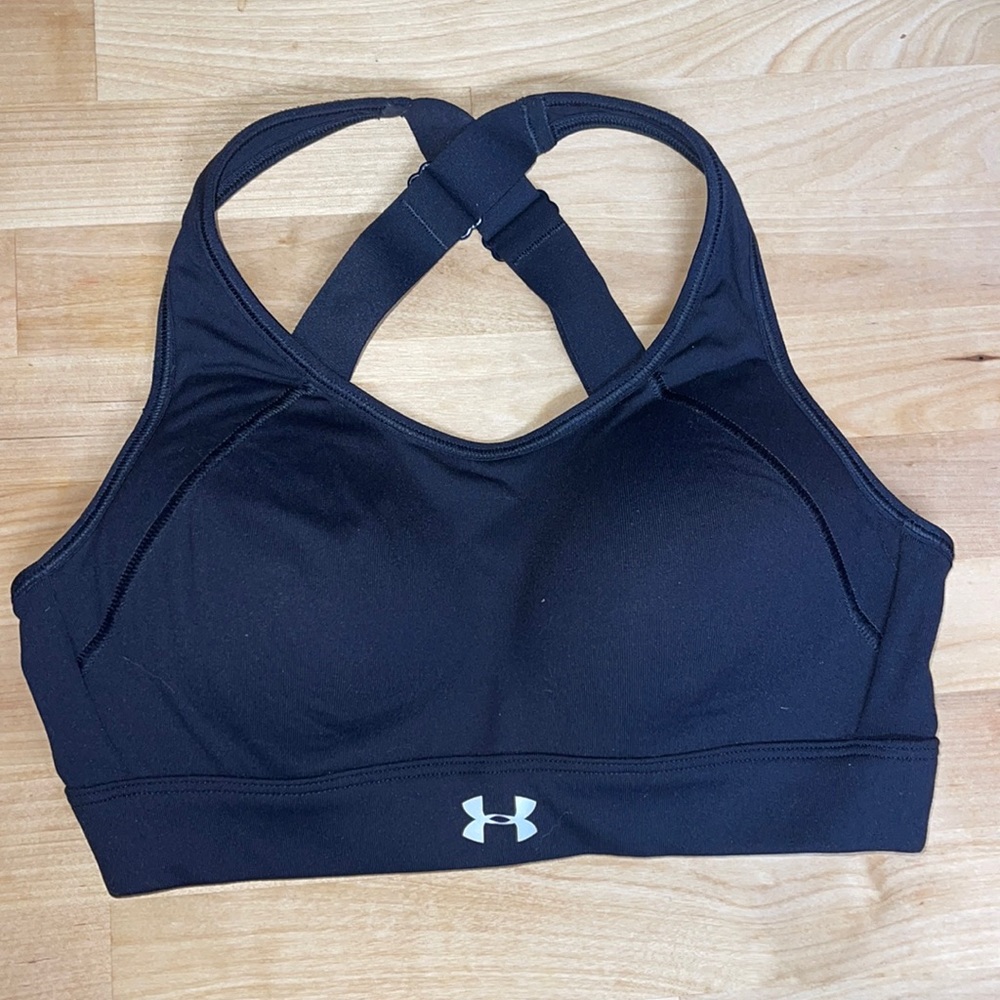Under Armour Training High Support Crossback Sports Bra Size XS
